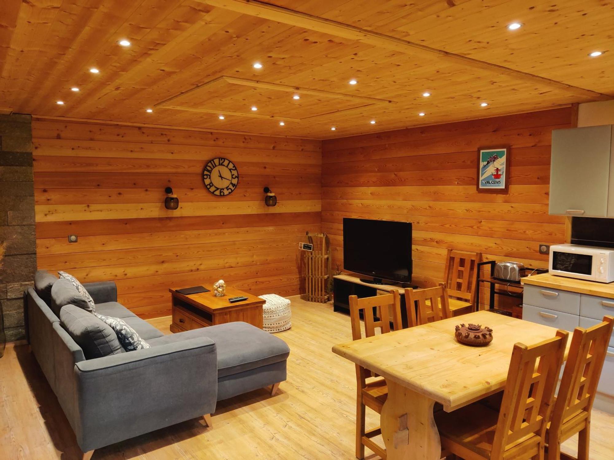 Appartement Montagnard à Val-Cenis 4-6 personnes Lanslebourg-Mont-Cenis Exterior foto